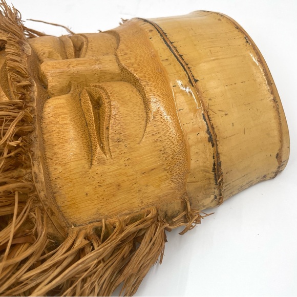 Vintage Chinese Bamboo Wood Carving - Picture 7 of 12